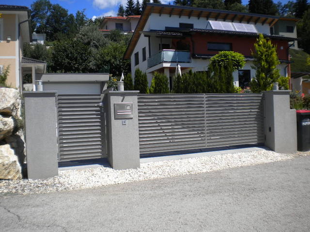 Modell CANTO Drehtor und Gehtüre